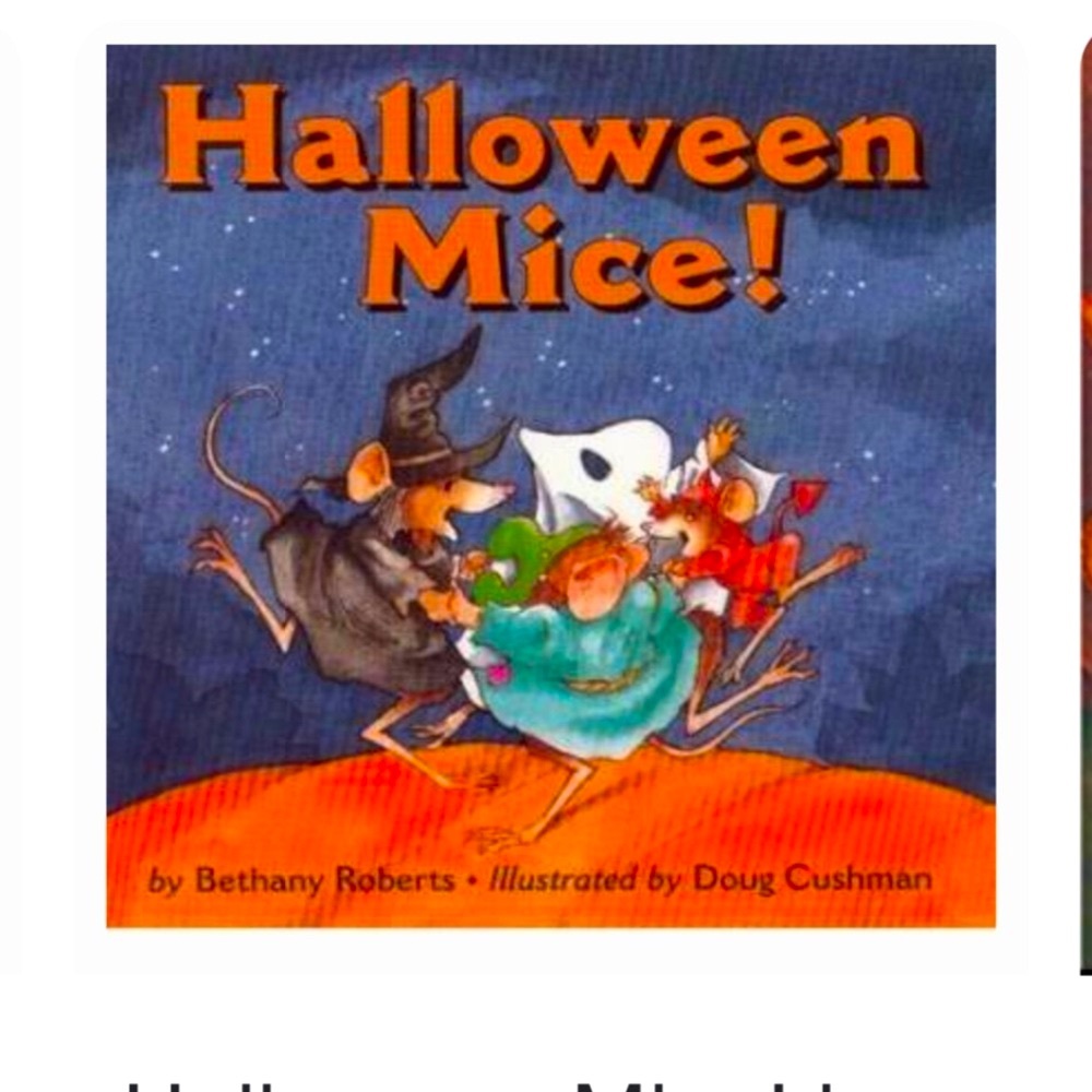🌻4/$20 Halloween Mice Book by Bethany Roberts